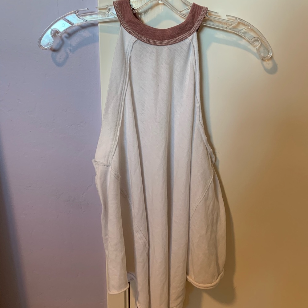 FREE PEOPLE Flowy High Neck Tank Top Siz XS